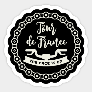 ✪ Tour de France ✪ The Race is ON Sticker